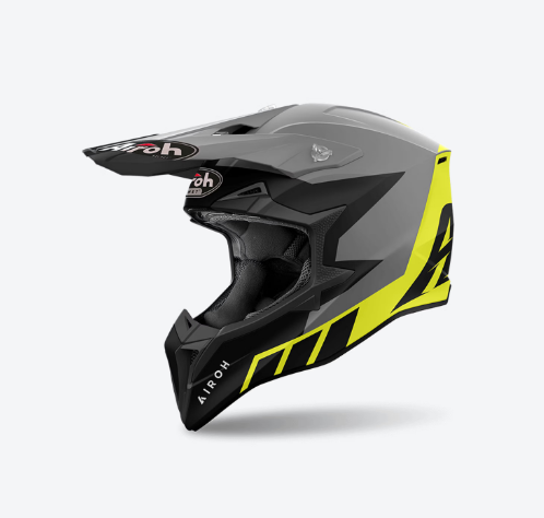 Casco Airoh WRAAAP RELOADED Giallo Opaco
