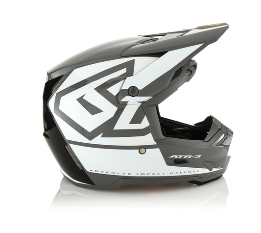 Casco 6D ATR-3 HEX Bianco Lucido