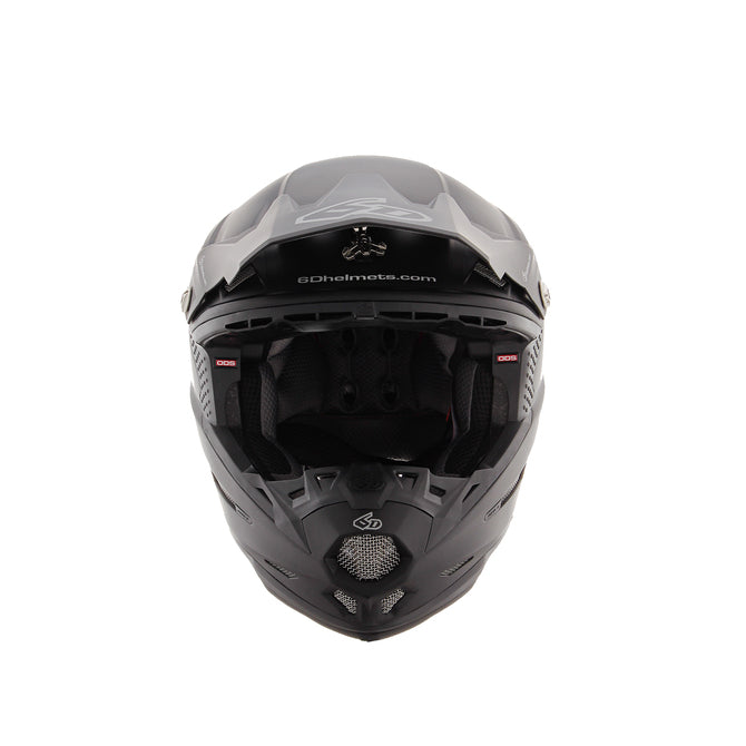 Casco 6D ATR-2  SOLID Nero Opaco