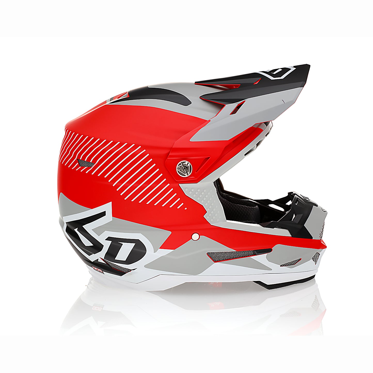 Casco 6D ATR-2 FUSION Rosso Opaco