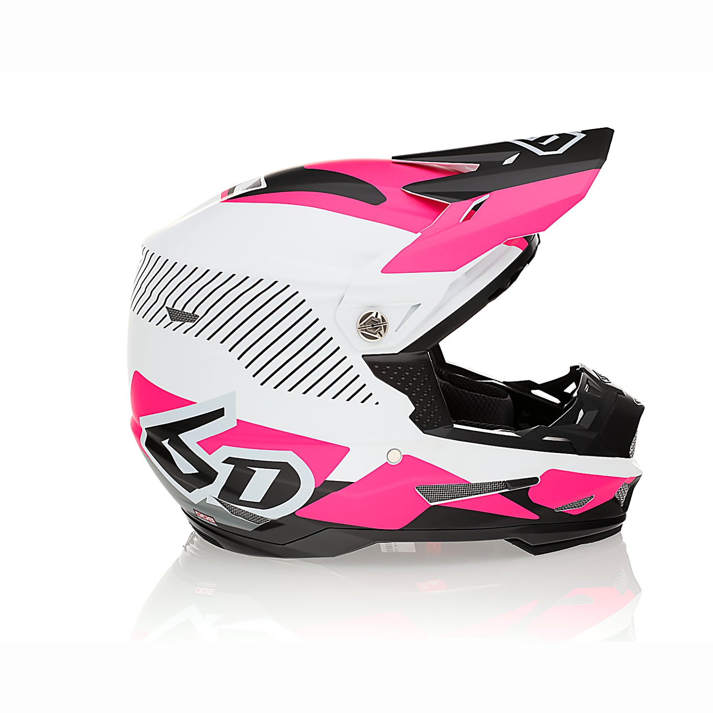 Casco 6D ATR-2 FUSION NEON Rosa Opaco