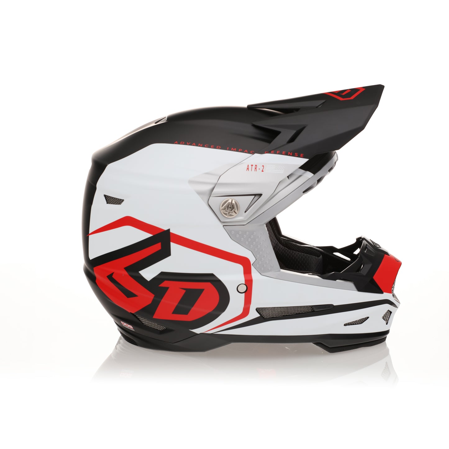 Casco 6D ATR-2 DELTA Rosso Opaco