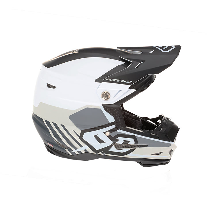 Casco 6D ATR-2 Target Bianco Opaco