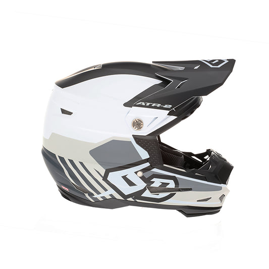 Casco 6D ATR-2 Target Bianco Opaco