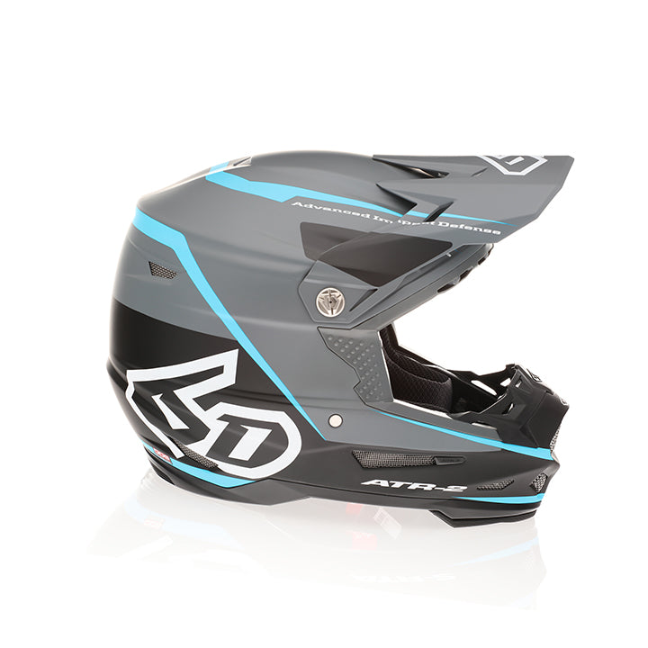 Casco 6D ATR-2 ALPHA NEON Cyan Opaco