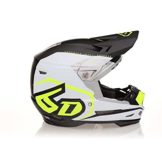 Casco 6D ATR-2 DELTA NEON Giallo Opaco