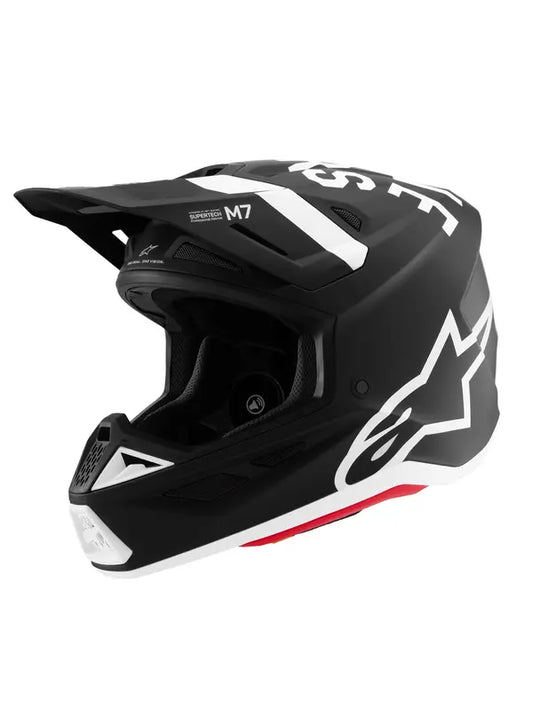 Casco Alpinestars  Supertech M7 Dasher Nero, Bianco