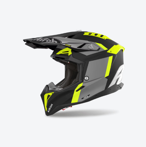 Casco Airoh AVIATOR 3 GLORY Giallo Opaco