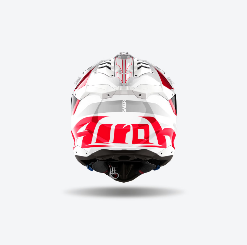 Casco Airoh AVIATOR 3 SABER Rosso Bianco