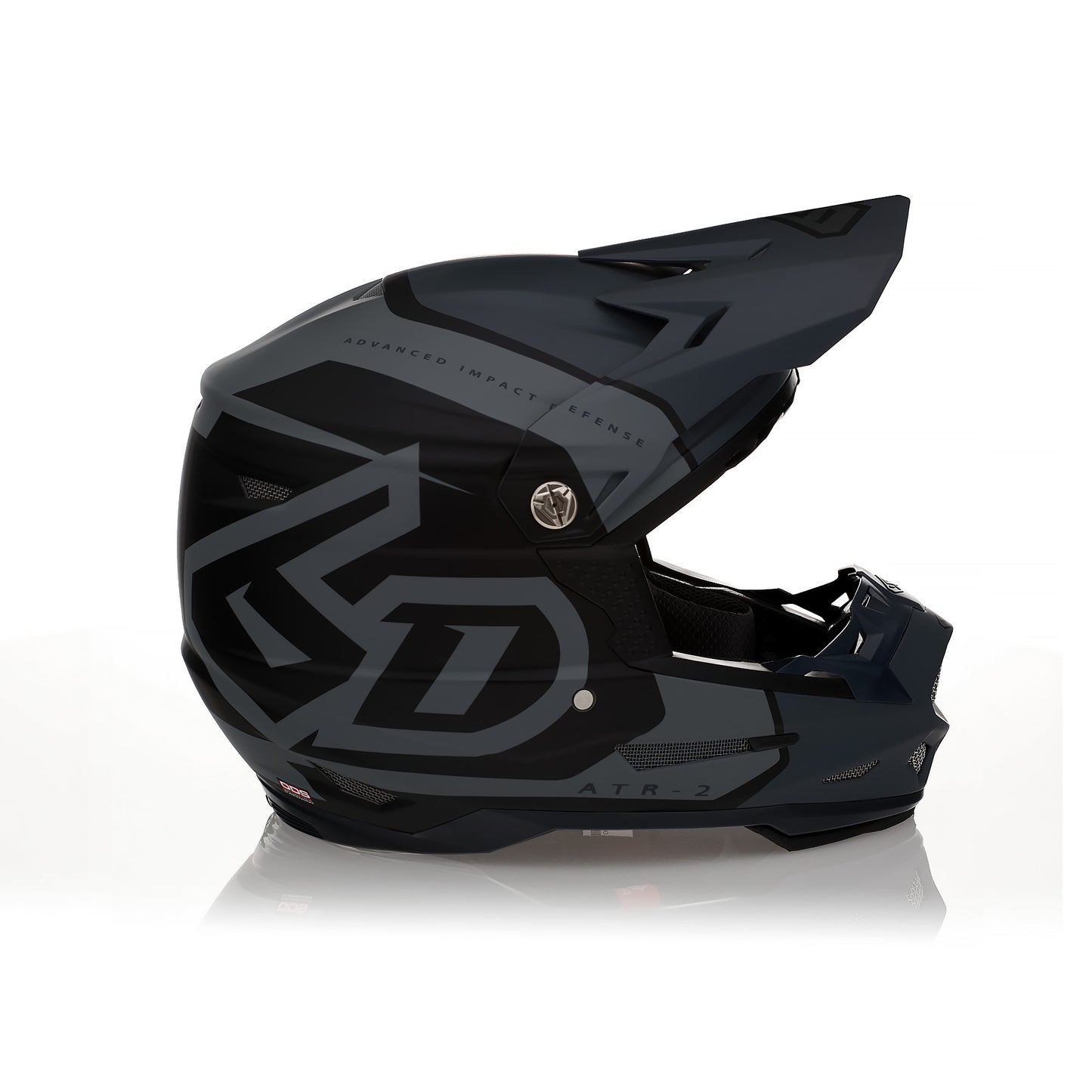 Casco 6D ATR-2 Torque Nero Opaco