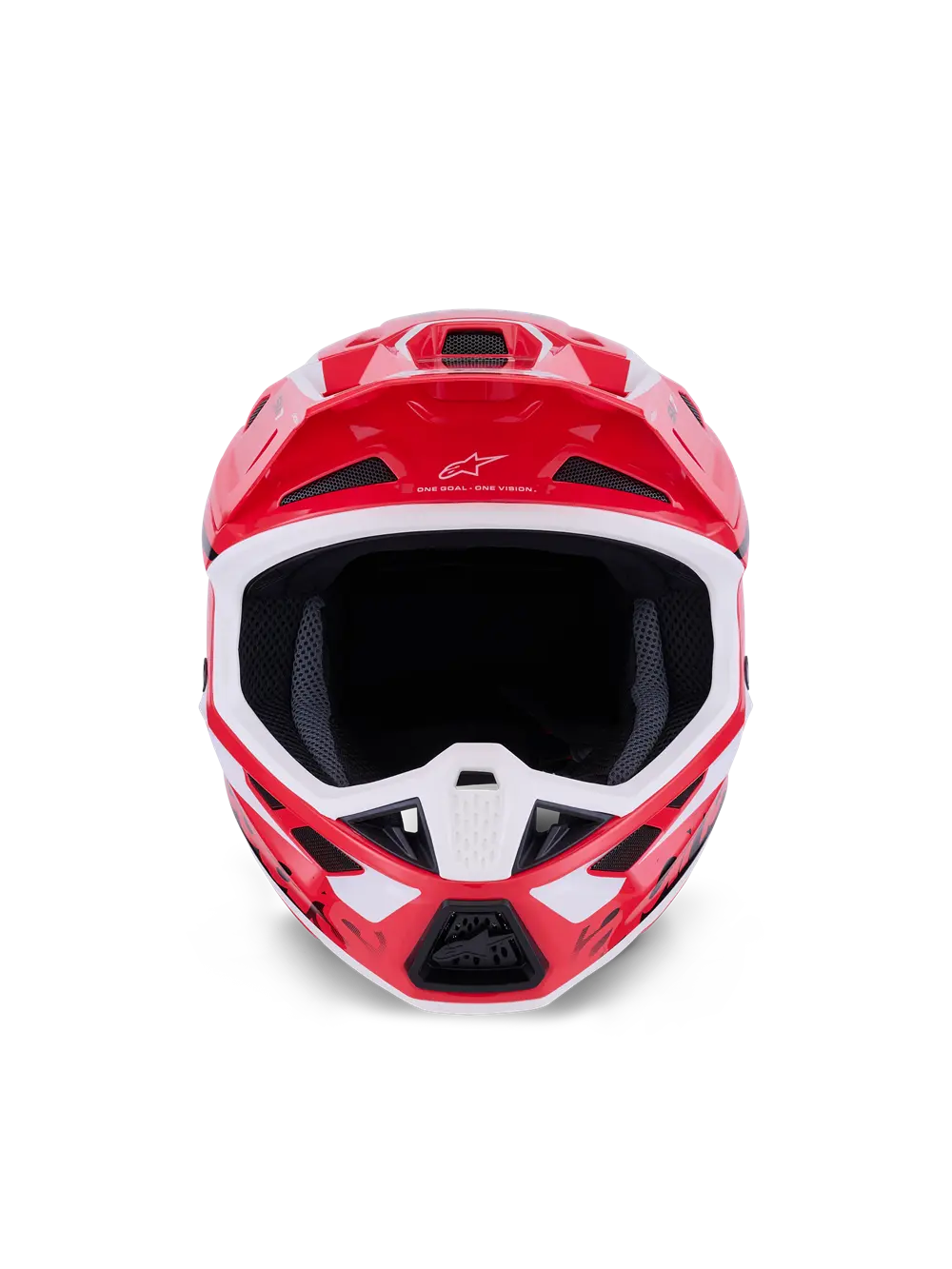 Casco Alpinestars  Supertech M7 Deed Nero, Rosso, Bianco