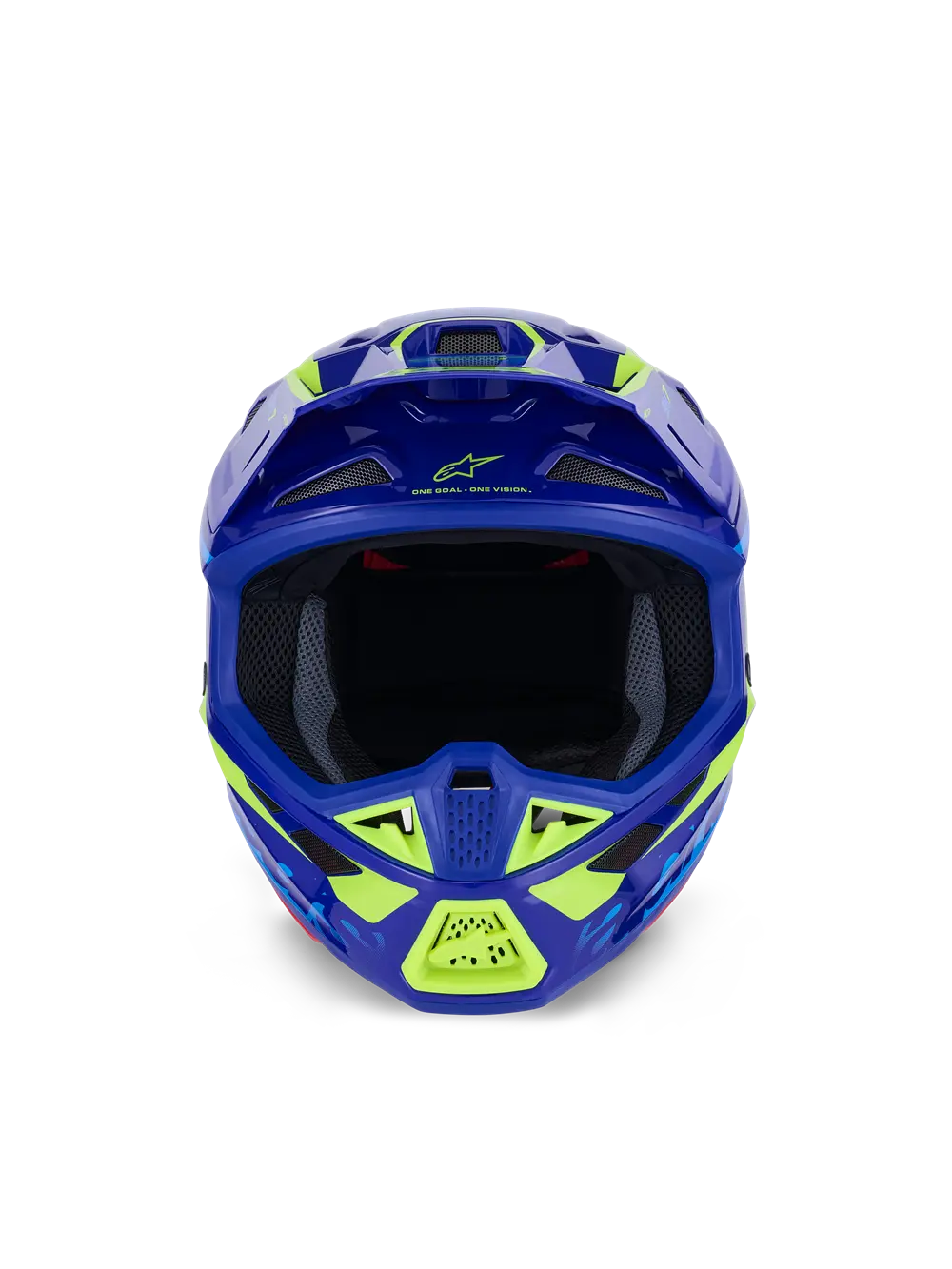 Casco Alpinestars  Supertech M7 Deed Blu, Nero, Giallo