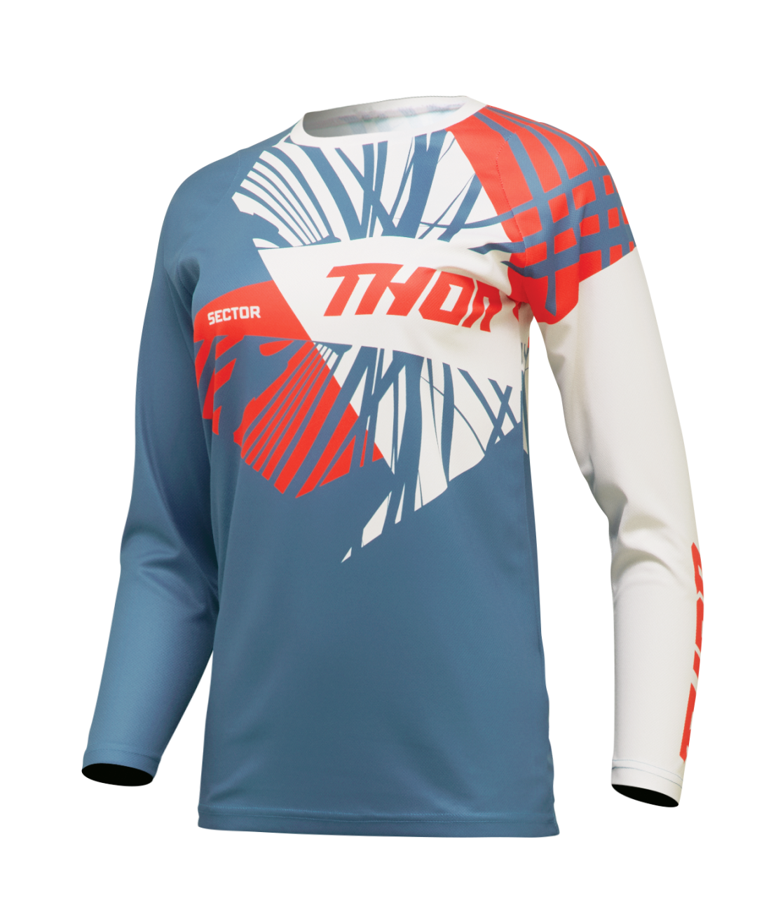 Maglia Thor Woman Sector Split Blu e Bianco