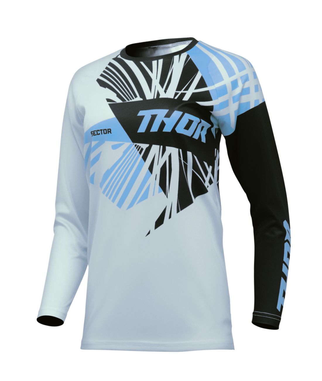Maglia Thor Woman Sector Split Nero e Blu