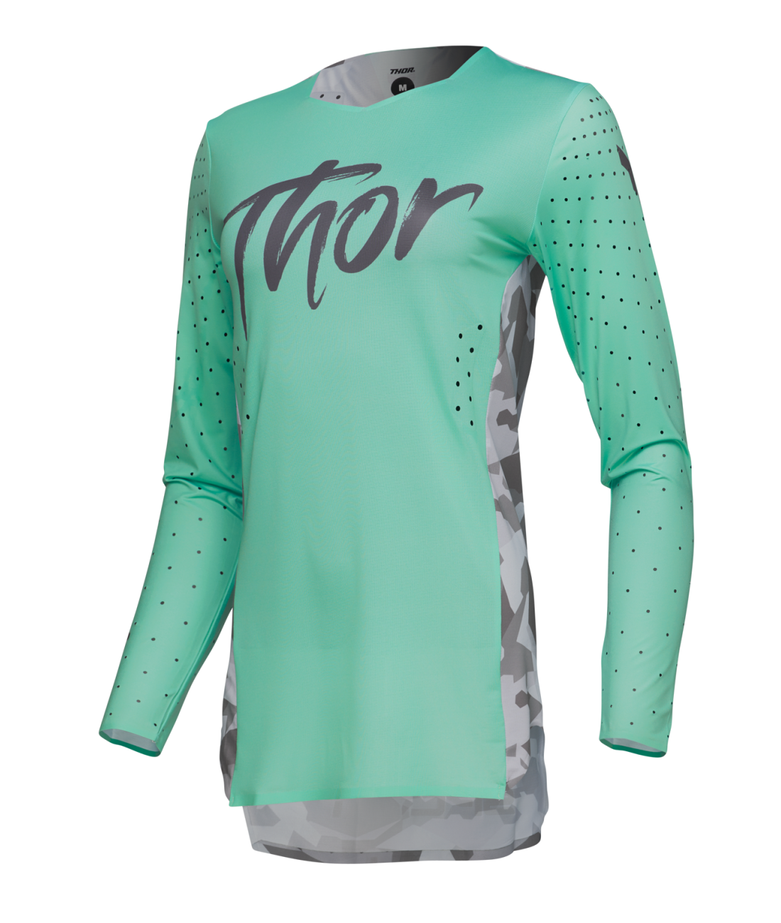 Maglia Thor Woman Shadow Menta e Grigio
