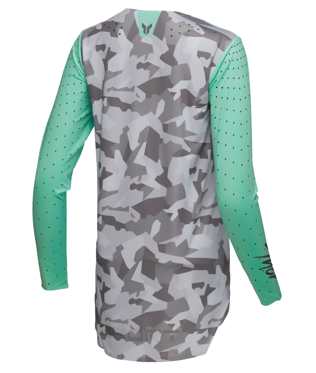 Maglia Thor Woman Shadow Menta e Grigio