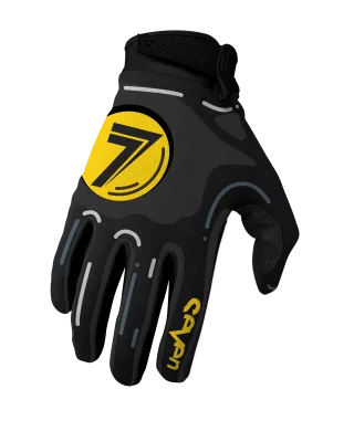 Guanto Seven Annex Neri e Gialli