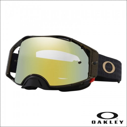 Maschera Oakley Airbrake MX 50th Anniversary - 24K Iridium