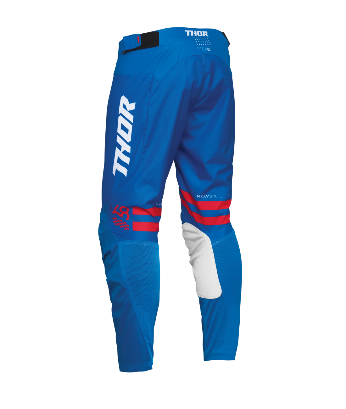 Pantalone Thor Patriot Launchmode Rosso e Blu