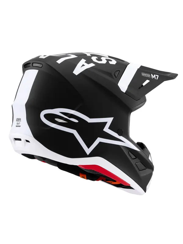Casco Alpinestars  Supertech M7 Dasher Nero, Bianco